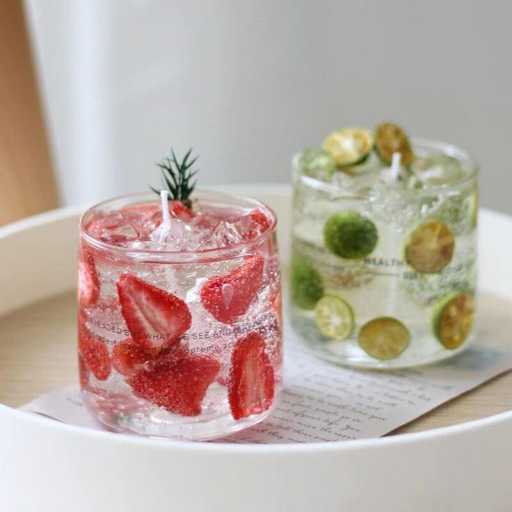 Limeberry soda pop candle (Set of 2)