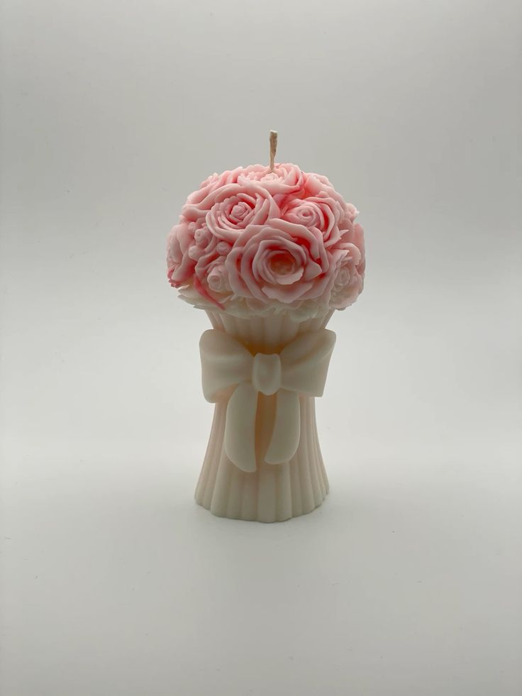 Rose candle