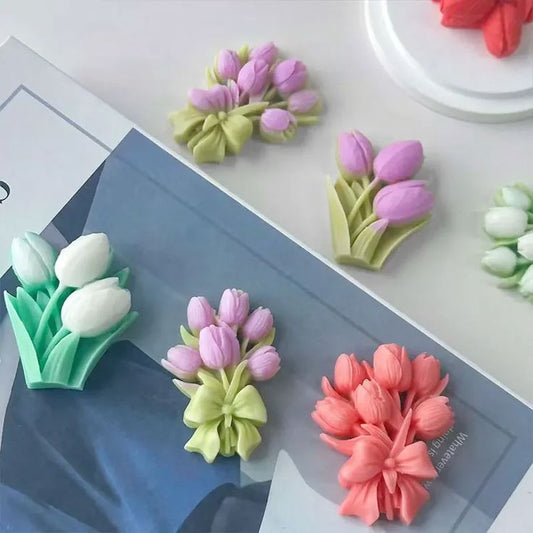 Tulip candle 3 pieces
